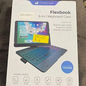 Typecast- Flexbook 6-in-1 keyboard case- Yekbee